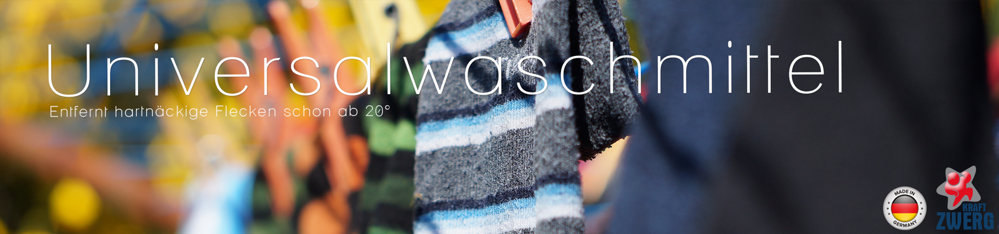 KraftZwerg Universalwaschmittel Made in Germany